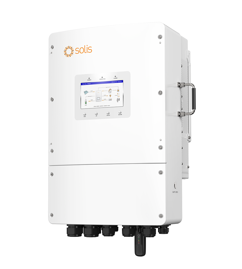 S6-EH3P(8-15)K02-NV-YD-L Biến tần lưu trữ năng lượng điện áp thấp ba pha Solis